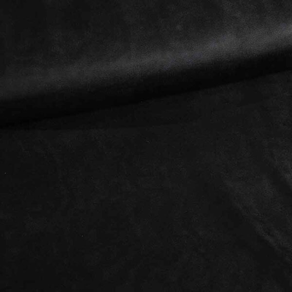 Washed look fabric black