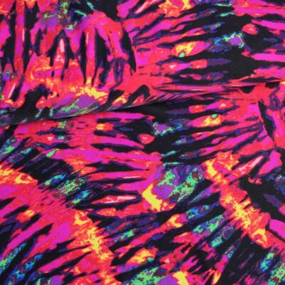 Tricot stretch fabric Bahamas multicolor