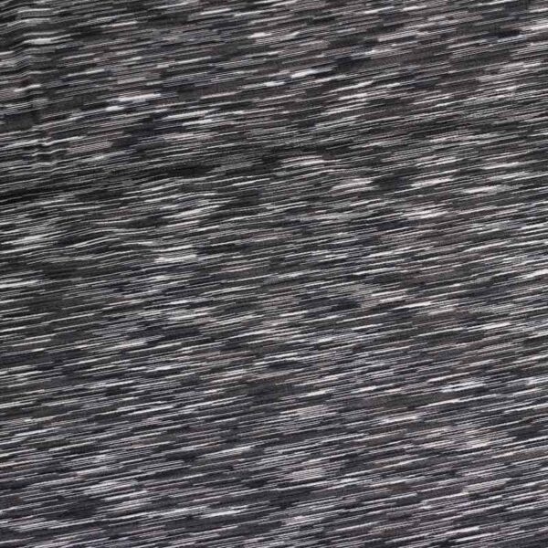 Tricot stretch fabric grey melange