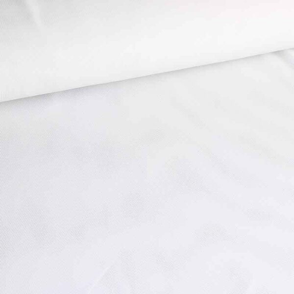 Stretch mesh fabric white
