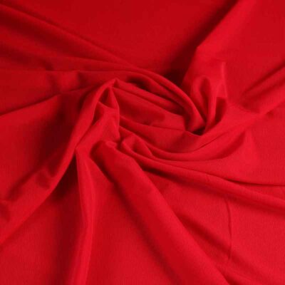 Mesh fabric red