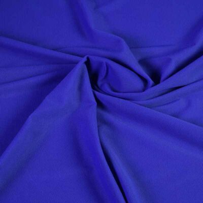 Stretch mesh fabric cobalt