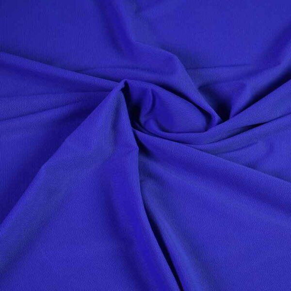 Stretch mesh fabric cobalt
