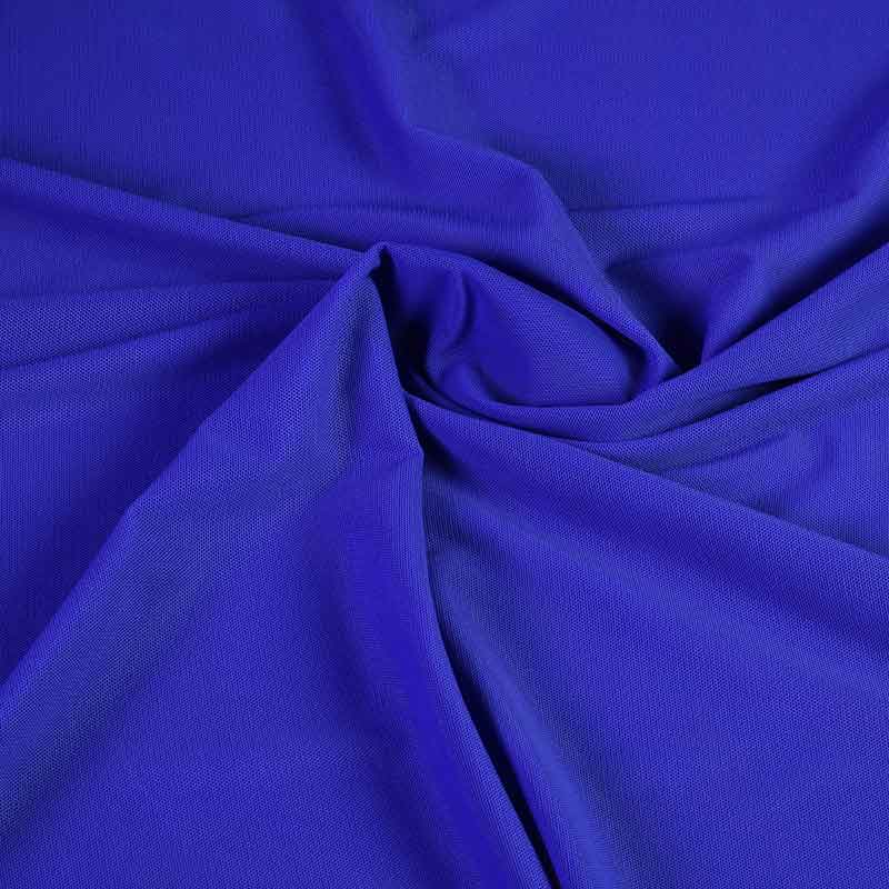 Stretch mesh fabric cobalt