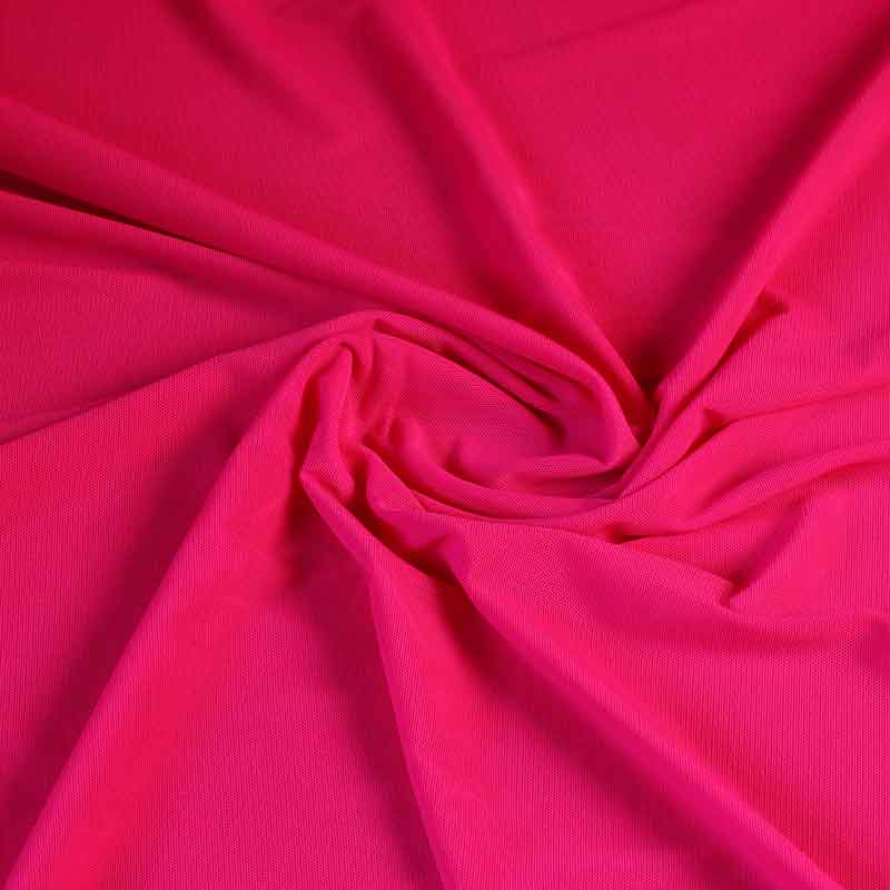 Stretch mesh fabric fuchsia