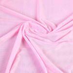 Stretch mesh stof babyroze