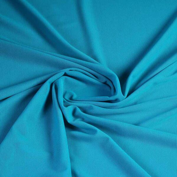 Stretch mesh fabric petrol