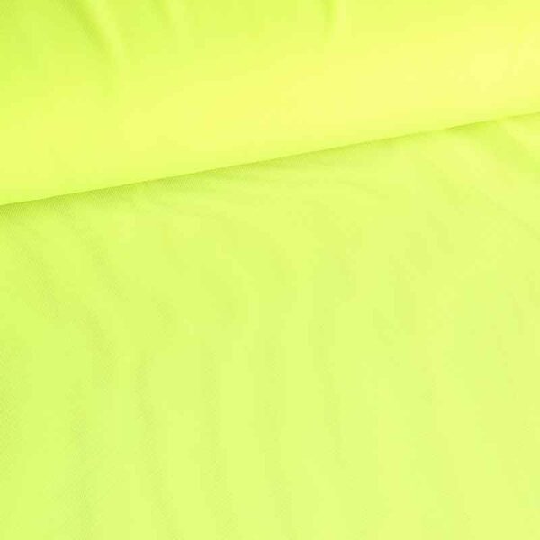 Stretch mesh fabric fluor yellow