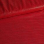 Stretch mesh foil stof rood