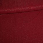 Mesh glitter stof bordeaux