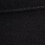 Stretch mesh glitter stof zwart