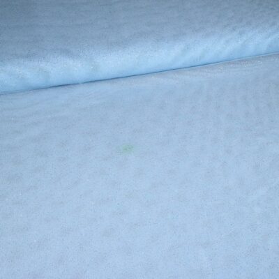 Stretch mesh glitter fabric baby blue