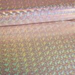 Mystique Deluxe foil hologram stof huidskleur
