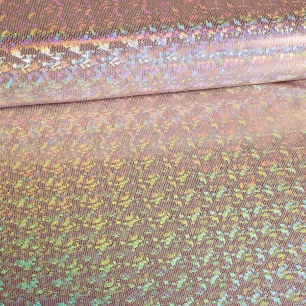 Mystique Deluxe foil hologram fabric skin tone