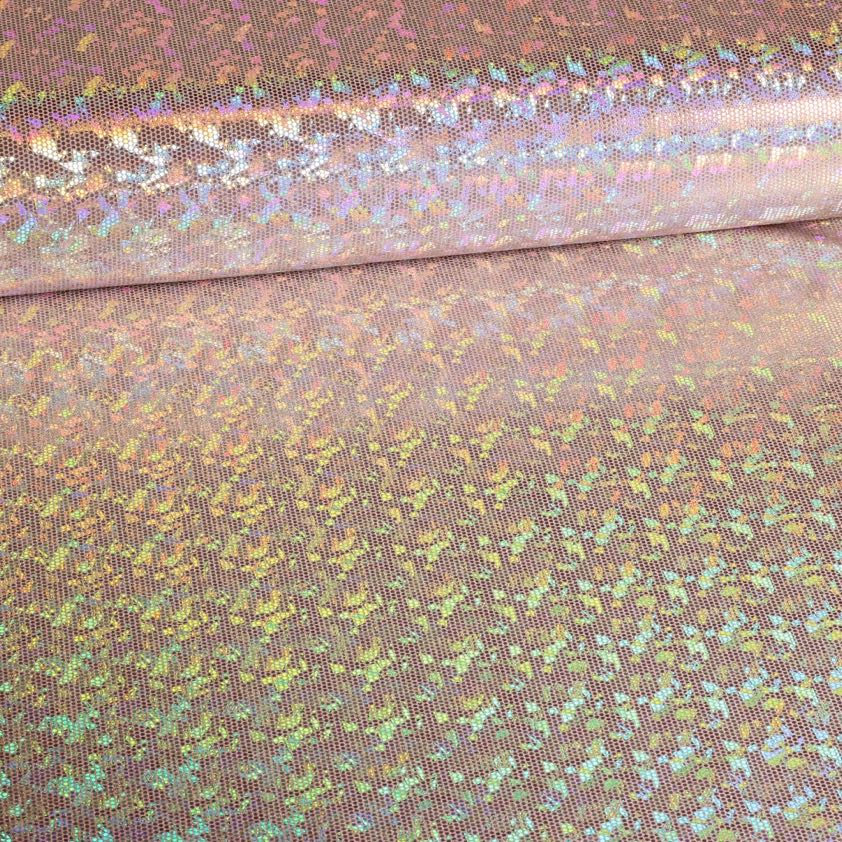 Mystique Deluxe foil hologram fabric skin tone
