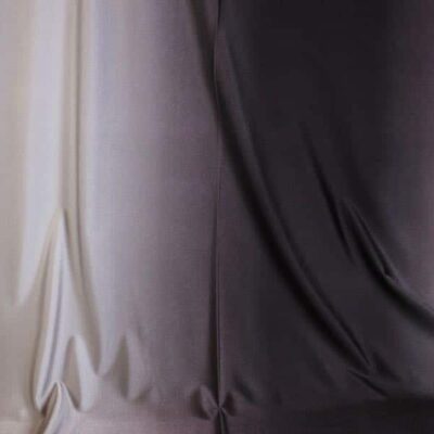 Stretch 4 Way fabric ombre grey white