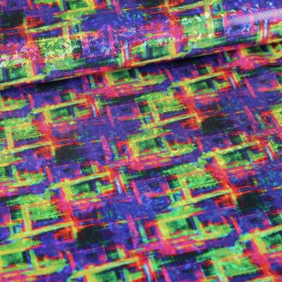 Foil Fantasy Diamond Hologram Fabric