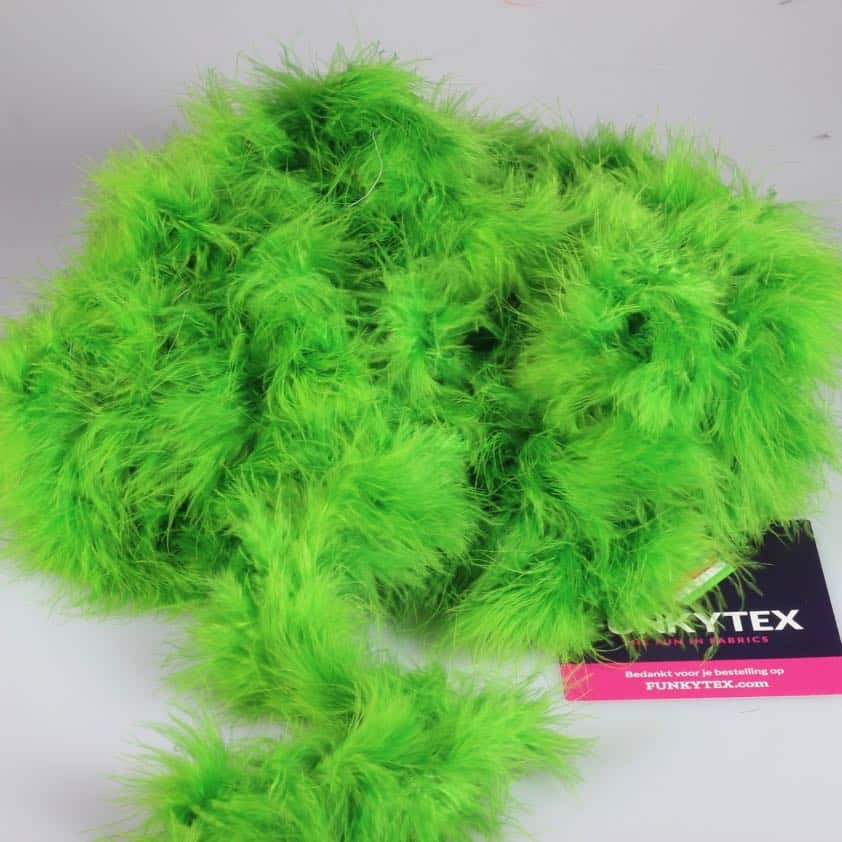 Marabou fabric felgreen