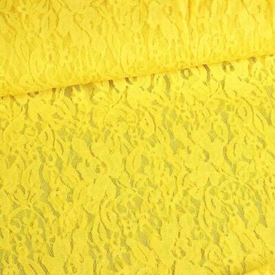 Lace stretch yellow