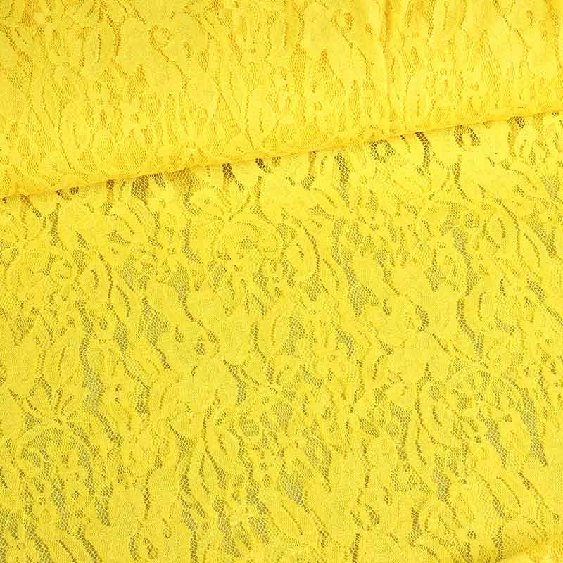 Lace stretch yellow