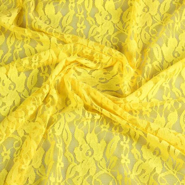 Lace stretch yellow