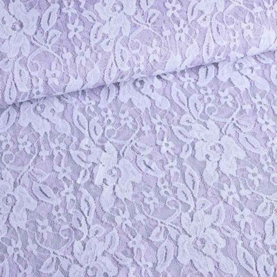 Lace fabric light purple