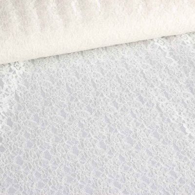 Lace fabric ecru