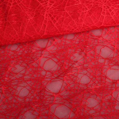 Spiderweb lace red