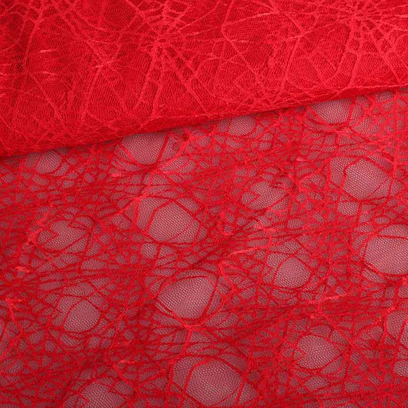 Spiderweb lace red