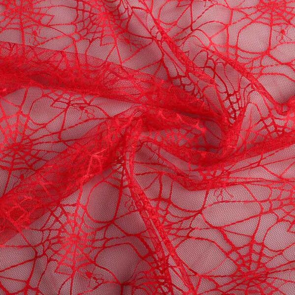 Spiderweb lace red