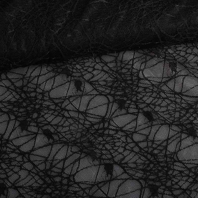 Spiderweb lace black