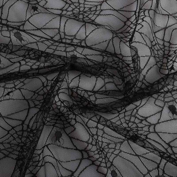 Spiderweb lace black