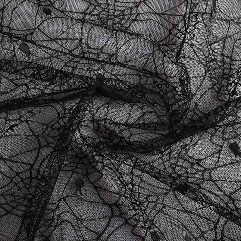 Spiderweb lace black