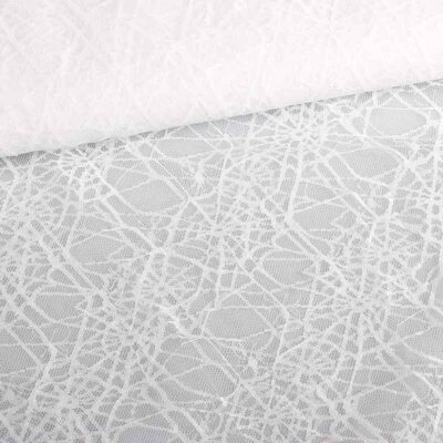 Spider web lace white