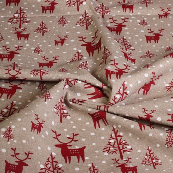 Ottoman fabric Christmas mix 1