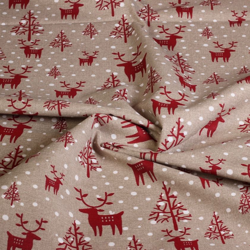 Ottoman fabric Christmas mix 1