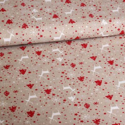 Ottoman fabric Christmas mix 3