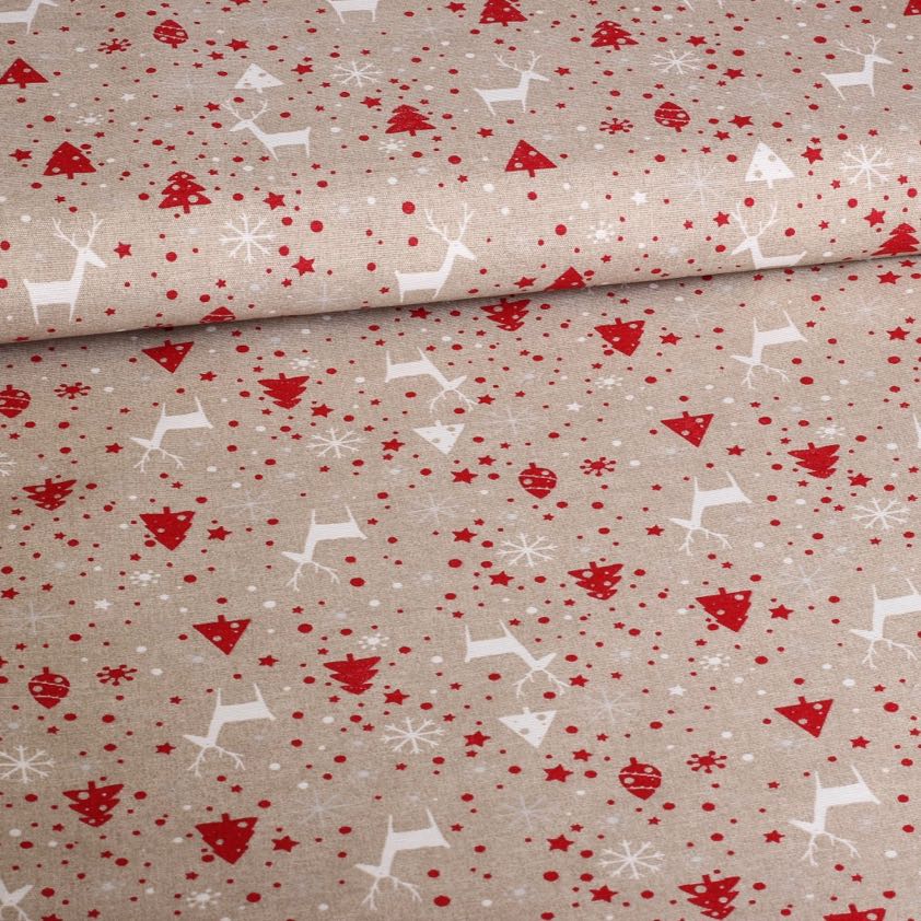 Ottoman fabric Christmas mix 3