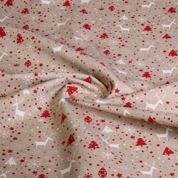 Ottoman fabric Christmas mix 3