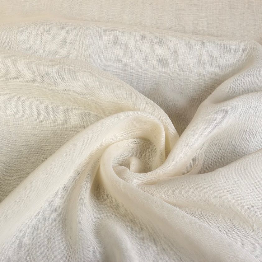 Mull fabric natural