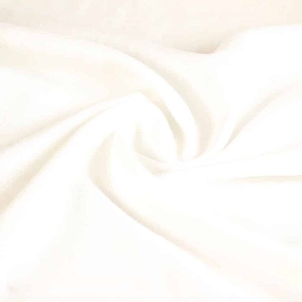 Linen fabric sandwash white