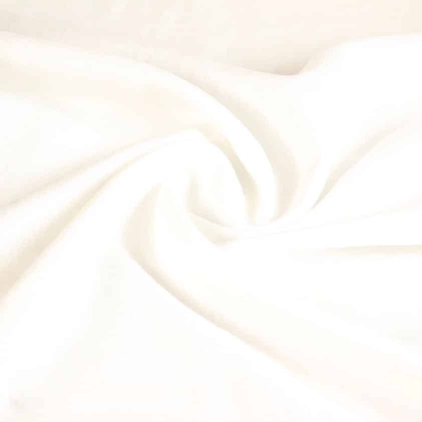 Linen fabric sandwash white