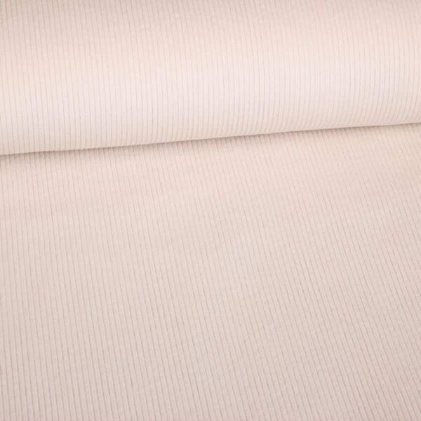 Corduroy fabric off white