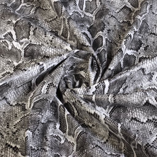 Stretch faux leather crocodile grey