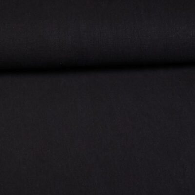 Linen stone washed black