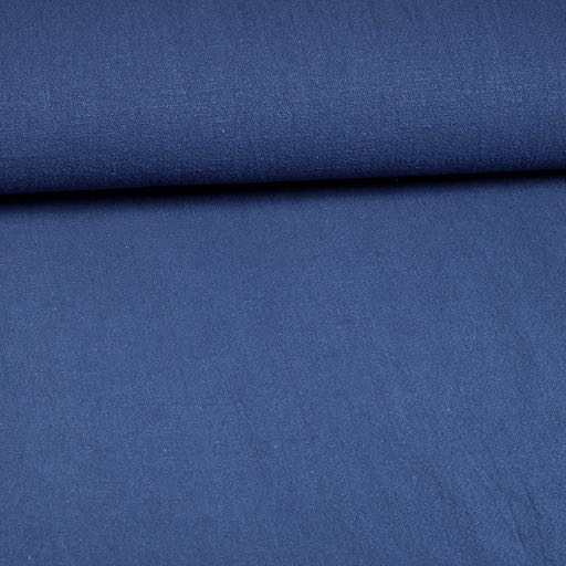 Linen fabric stone washed denim