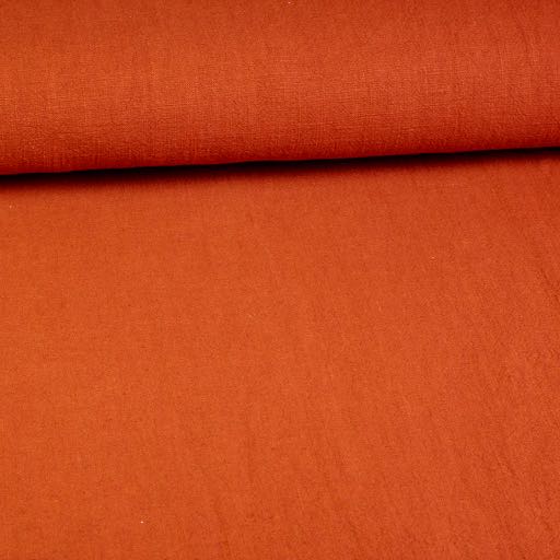 Linen stone washed rust