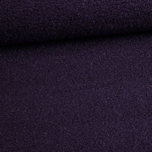Heavy Bouclé fabric purple