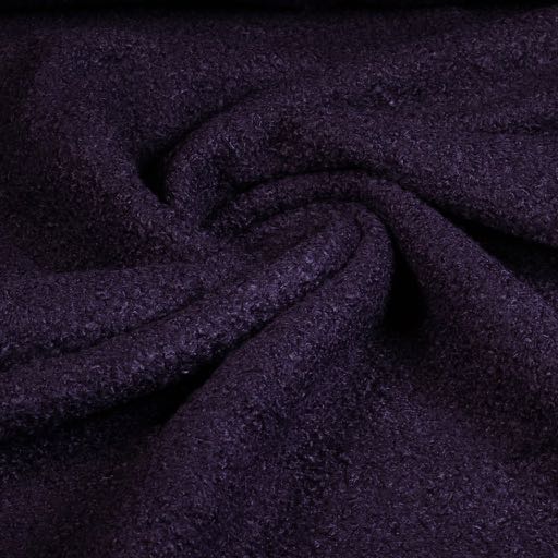 Heavy Bouclé fabric purple
