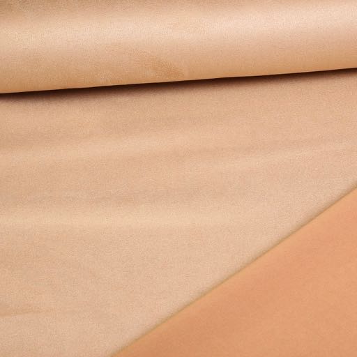 Scuba suede fabric beige